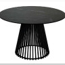 Стол TERNI 120 MATT BLACK MARBLE SOLID CERAMIC Черный мрамор матовый, керамика/Черный каркас заказать по цене 73 250 руб. в Перми