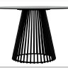 Стол TERNI 120 MATT BLACK MARBLE SOLID CERAMIC Черный мрамор матовый, керамика/Черный каркас заказать по цене 73 250 руб. в Перми