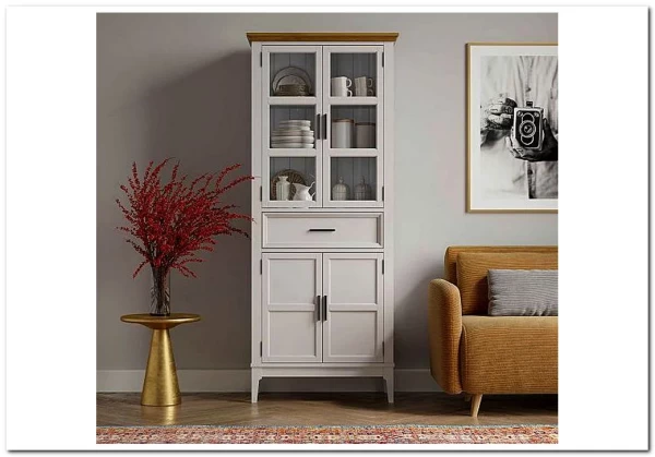 Шкаф для посуды Квадро-С 221-185 заказать по цене 57 390 руб. в Перми