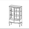 Витрина волна LA-W3/4 Lagos Taranko заказать по цене 227 097,12 руб. в Перми