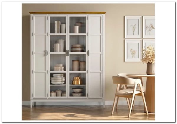 Шкаф для книг Квадро-С 422Ф из массива сосны заказать по цене 112 740 руб. в Перми