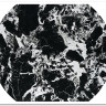Стол обеденный Halmar MANUEL 120 (черный мрамор/черный) заказать по цене 67 485 руб. в Перми