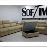 Угловой диван Висмут с полупуфом Soft Time заказать по цене 212 048 руб. в Перми