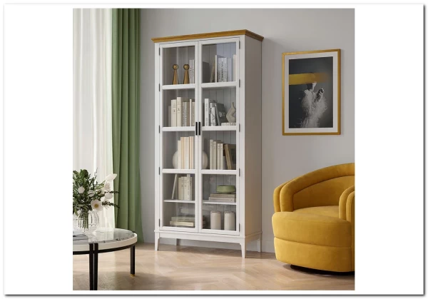 Шкаф для книг Квадро-С 220 из массива сосны заказать по цене 64 890 руб. в Перми