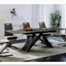Стол обеденный Signal WESTIN Ceramic 160 раскладной (бирюзовый Ossido Verde/черный мат) заказать по цене 152 669 руб. в Перми