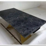 Стол ALES 180 BLACK GRAVE SOLID CERAMIC, керамика / бронзовый, DISAUR заказать по цене 83 655 руб. в Перми