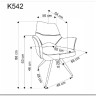 Стул кухонный Halmar K542 (оливковый/черный) заказать по цене 17 858 руб. в Перми