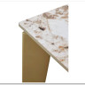 Стол CORNER 120 GLOSS LUXURY PANDORA SOLID CERAMIC / шампань, ®DISAUR заказать по цене 71 450 руб. в Перми