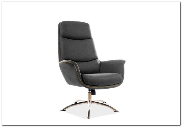 Комплект REGAN TAP. 176, кресло+подставка для ног  Signal (серый) заказать по цене 50 013 руб. в Перми