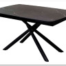 Стол RIVOLI 140 MATT BLACK MARBLE SOLID CERAMIC / BLACK заказать по цене 74 900 руб. в Перми