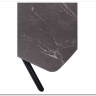 Стол RIVOLI 140 MATT BLACK MARBLE SOLID CERAMIC / BLACK заказать по цене 74 900 руб. в Перми