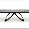 Стол обеденный Halmar HILARIO 180 раскладной (черный мрамор/черный) заказать по цене 122 998 руб. в Перми