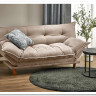 Диван HALMAR PILLOW раскладной, бежевый/дуб заказать по цене 53 667 руб. в Перми
