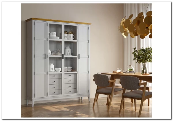 Шкаф для книг Квадро-С 422Ф/04 из массива сосны заказать по цене 129 540 руб. в Перми