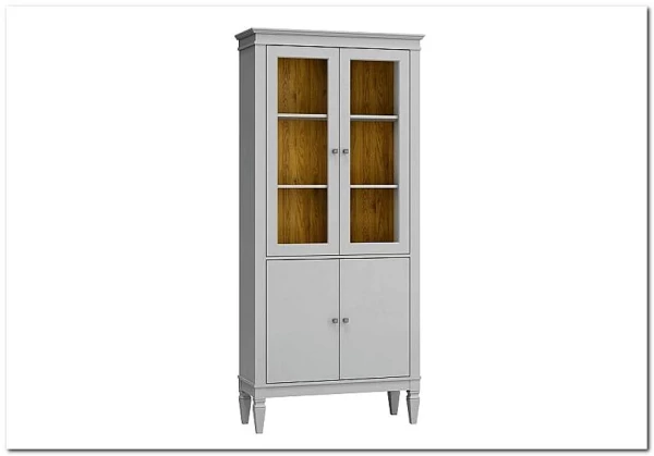 Шкаф для посуды Ольса-С 220 из массива сосны заказать по цене 46 397 руб. в Перми