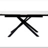 Стол RIVOLI 140 MATT WHITE MARBLE SOLID CERAMIC / BLACK заказать по цене 74 900 руб. в Перми