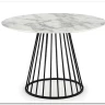 Стол обеденный Halmar BRODWAY белый мрамор/черный заказать по цене 30 047 руб. в Перми