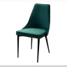 Стул NEPAL-P ЗЕЛЕНЫЙ 19 велюр/ черный каркас заказать по цене 7 100 руб. в Перми