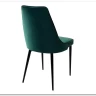 Стул NEPAL-P ЗЕЛЕНЫЙ 19 велюр/ черный каркас заказать по цене 7 100 руб. в Перми