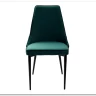 Стул NEPAL-P ЗЕЛЕНЫЙ 19 велюр/ черный каркас заказать по цене 7 100 руб. в Перми