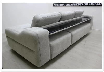 Диван Марко с оттоманкой к дельфину Soft Time