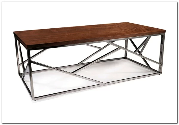 Стол журнальный Signal ESCADA A (орех/серебряный) заказать по цене 35 711 руб. в Перми