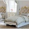 Купить Кровать с мягким изголовьем 160*200 Romantic R416-K02-AG-B01 с доставкой по России по цене производителя можно в магазине Другая Мебель в Перми