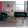 Диван ASPREY 2 Velvet Bluvel 78  Signal (зеленый) заказать по цене 77 733 руб. в Перми