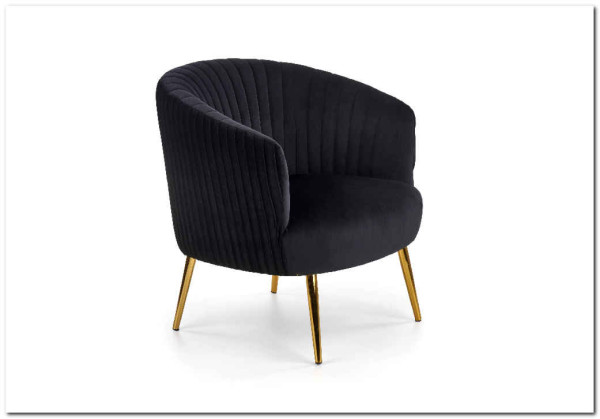 Кресло CROWN  Halmar (черный/золотой) заказать по цене 30 381 руб. в Перми