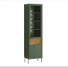 Витрина Siena REG1W1D1S дымчатый зеленый/дуб вотан BRW заказать по цене 28 950 руб. в Перми