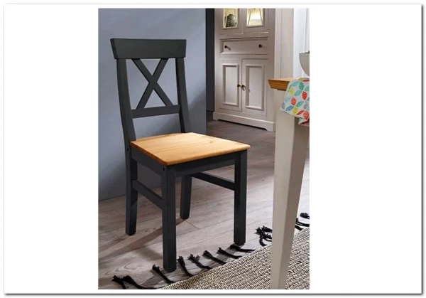 Стул Форест серый 7012/бейц-маслопо цене 6 791 руб. в магазине Другая Мебель в Перми