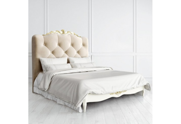 Купить Кровать с мягким изголовьем 140*200 Romantic R714D-K02-AG-B01 с доставкой по России по цене производителя можно в магазине Другая Мебель в Перми