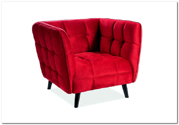 Кресло Signal CASTELLO 1 Velvet Bluvel 59 (бордовый) заказать по цене 64 889 руб. в Перми Кресло Signal CASTELLO 1 Velvet Bluvel 59 (бордовый) заказать по цене 64 889 руб. в Перми