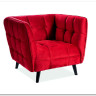 Кресло Signal CASTELLO 1 Velvet Bluvel 59 (бордовый) заказать по цене 64 889 руб. в Перми