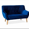 Диван Signal NORDIC 2 Velvet Bluvel 86 синий заказать по цене 54 053 руб. в Перми