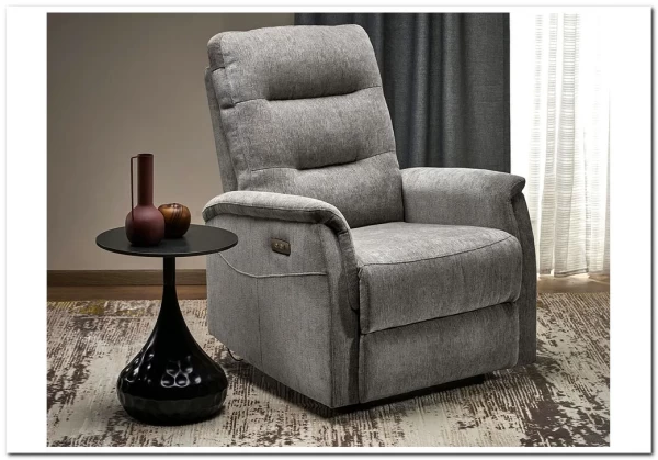 Кресло HALMAR JAMAL серый заказать по цене 51 567 руб. в Перми Кресло HALMAR JAMAL серый заказать по цене 51 567 руб. в Перми