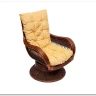 Кресло-качалка "ANDREA Relax Medium" /с подушкой античный орех/Кремовый заказать по цене 43 520 руб. в Перми