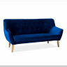 Диван Signal NORDIC 3 Velvet Bluvel 86 синий заказать по цене 67 577 руб. в Перми