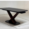 Стол BLANCO 160 MATT BLACK MARBLE SOLID CERAMIC / Орех, DISAUR заказать по цене 102 000 руб. в Перми