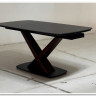 Стол BLANCO 160 MATT BLACK MARBLE SOLID CERAMIC / Орех, DISAUR заказать по цене 102 000 руб. в Перми