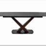 Стол BLANCO 160 MATT BLACK MARBLE SOLID CERAMIC / Орех, DISAUR заказать по цене 102 000 руб. в Перми