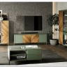 Тумба-комод Siena KOM4D2S дымчатый зеленый/дуб вотан BRW заказать по цене 38 450 руб. в Перми