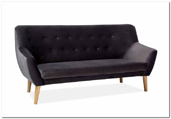 Диван Signal NORDIC 3 Velvet Bluvel 14 серый заказать по цене 67 577 руб. в Перми