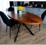 Стол обеденный Halmar LOCARNO (ореховый/черный) заказать по цене 44 604 руб. в Перми