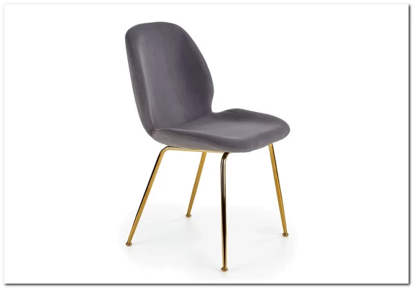 Стул кухонный Halmar K381 (серый/золотой) заказать по цене 13 416 руб. в Перми