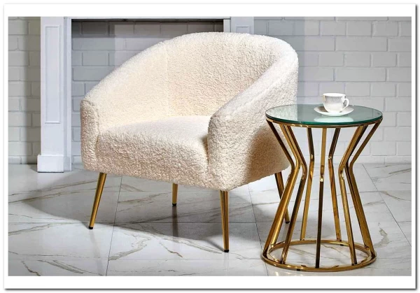 Кресло Halmar GRIFON (кремовый/золотой) заказать по цене 29 833 руб. в Перми