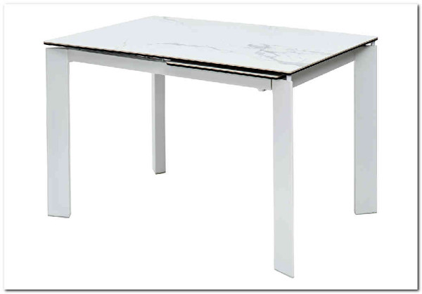 Стол CORNER 120 GLOSS GOLDEN JADE SOLID CERAMIC / WHITE, DISAUR заказать по цене 57 950 руб. в Перми
