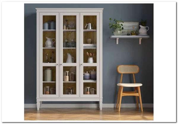 Шкаф для посуды Ольса-С 300 из массива сосны заказать по цене 70 805 руб. в Перми