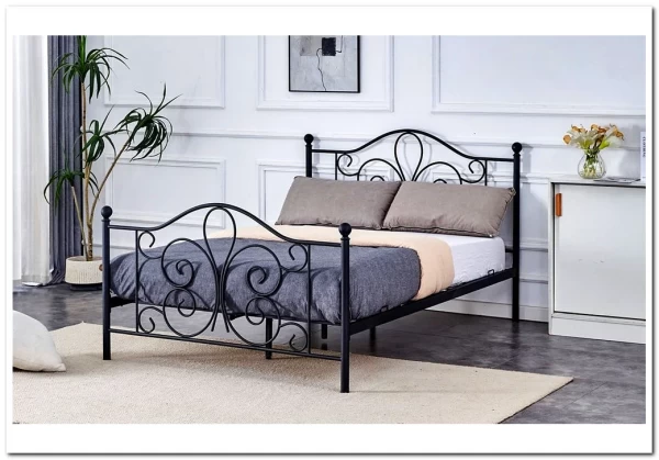 Кровать Halmar PANAMA (черный) 140/200 заказать по цене 28 094 руб. в Перми