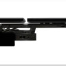 Стол Кентукки 3 140 БЕЛЫЙ МРАМОР, стекло / ЧЕРНЫЙ заказать по цене 49 950 руб. в Перми